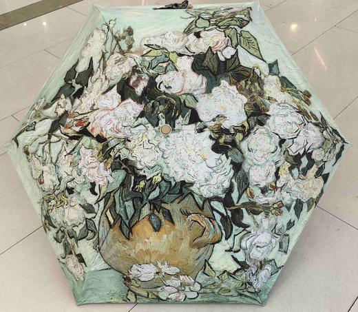 优品堂【如花如歌6】加大、超轻、金骨、黑胶、五折手机大小太阳伞 商品图7