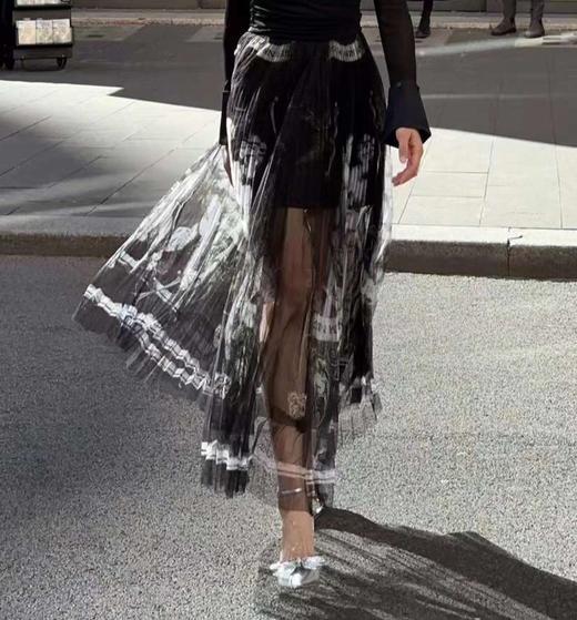 “漫步华尔兹”单半裙 后拉链S1件 M29件 L19件 XL2件（不退不换） 商品图0