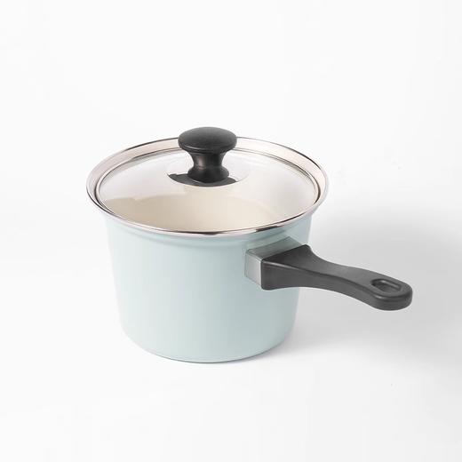 【清仓特惠7折，仅1个】亚曼达奶锅绿色18cm（无货退款） 商品图0