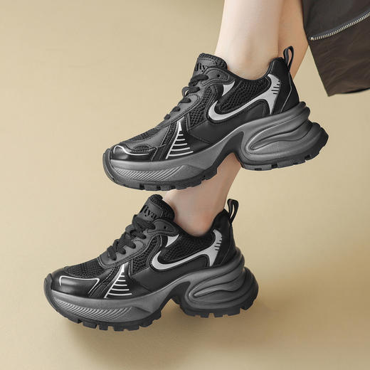 品质好货 | Safiya/索菲娅2024春千禧风休闲运动厚底老爹鞋 SF33112756 商品图1