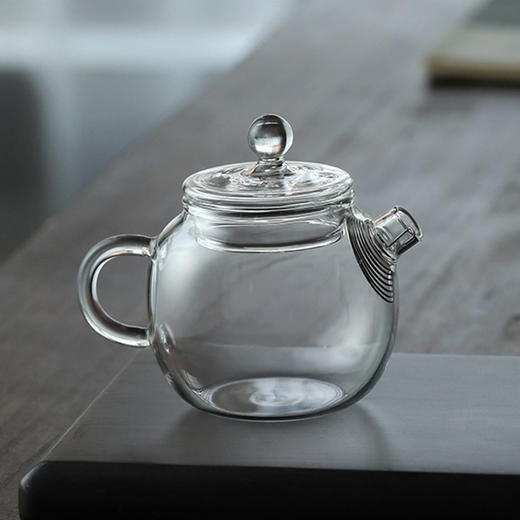 益思泉丨迷你小茶壶 茶壶 高硼硅玻璃 约200ml （单壶） 泡绿茶 商品图0