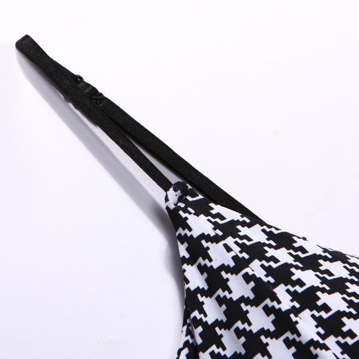 都市丽人抹胸女锦纶冰丝背心无尺码内置杯垫可拆长抹胸长抹胸无钢圈无排扣LV42A6 商品图8