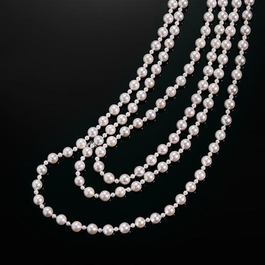 Elizabeth Pearl 伊丽莎白珍珠系列 | 伊丽莎白Akoya海水珍珠长链 商品图2