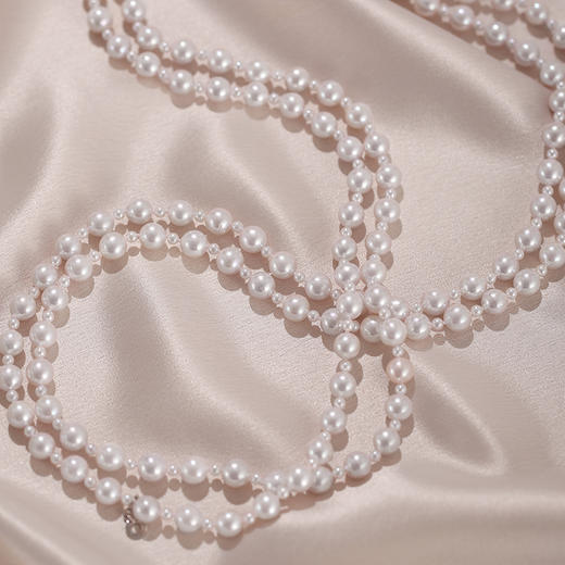Elizabeth Pearl 伊丽莎白珍珠系列 | 伊丽莎白Akoya海水珍珠长链 商品图5
