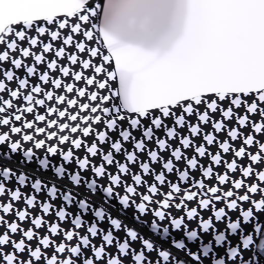 都市丽人抹胸女锦纶冰丝背心无尺码内置杯垫可拆长抹胸长抹胸无钢圈无排扣LV42A6 商品图6