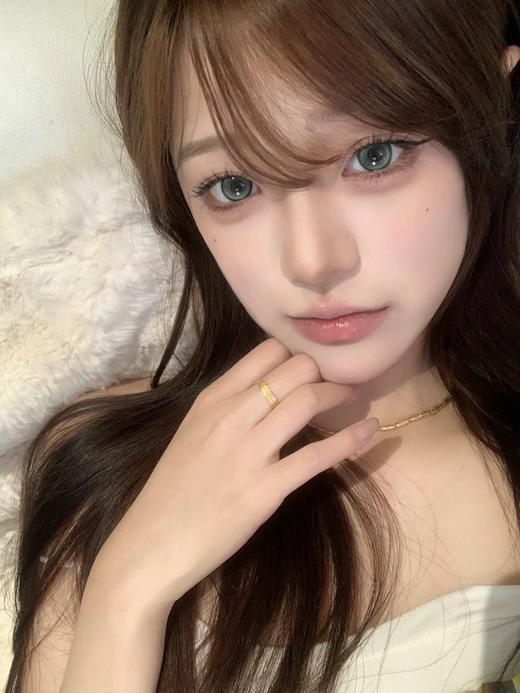 【大直径】PFGIRLCON-青柠气泡-14.5mm【半年抛 0-800度 含有525/575】着色13.9mm 商品图6