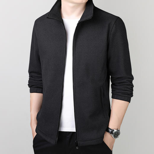 【新款DCS】大依优型大码立领外套夹克加肥加大肥佬休闲上衣男士胖子 商品图2