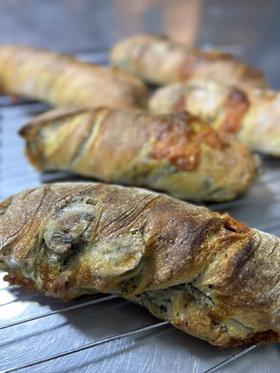 黑松露口蘑奶酪包