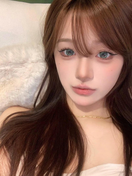 【大直径】PFGIRLCON-青柠气泡-14.5mm【半年抛 0-800度 含有525/575】着色13.9mm 商品图5