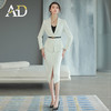 AD高端职业装女套装轻奢名媛范西装套裙收腰显瘦开叉包臀裙工作服 商品缩略图0