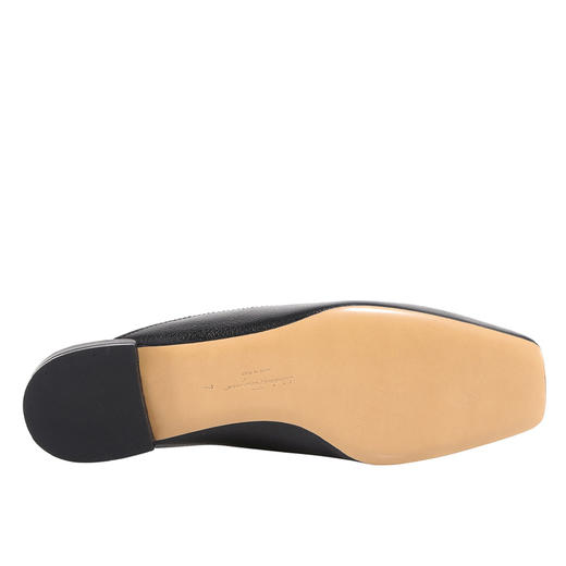 FERRAGAMO 菲拉格慕 女士经典蝴蝶结皮鞋 黑色 733756 商品图3