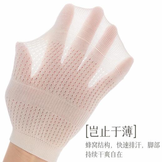 【现货·无骨袜防臭吸汗全棉船袜】袜子男夏季薄款纯棉无骨袜防臭吸汗全棉船袜短筒黑白男士网眼袜子 商品图3