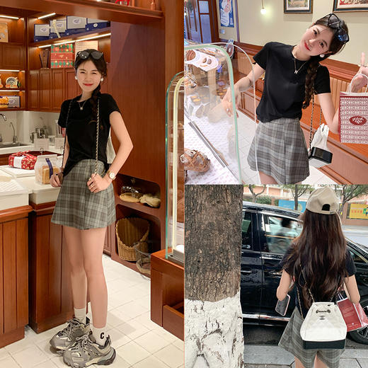 <曾小咸推荐>现货秒杀！卖完不补 ！微信打折价！【经典不过时】4色正肩短袖 日常115/件 立减75.01 秒杀39.99/件！！ 商品图3