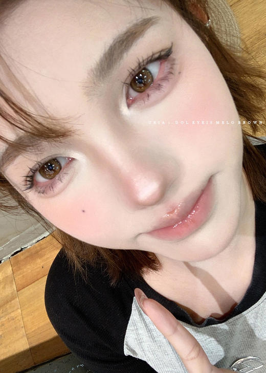 半年抛 URIA&i-DOL  美洛棕 14.0 着色13.0 自然棕 商品图2