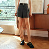 OLrain欧芮儿小个子休闲裤女春季2024年新款简约百搭时装a字短裤 商品缩略图1