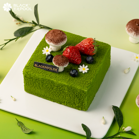 （兑换专用）【小森林·山茶花草莓软忌廉】踏春而来，在蛋糕里开出小白花