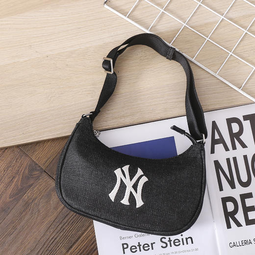 MLB休闲时尚牛仔腋下包 高级感洋气小众包包女包新款 A-2072 商品图2