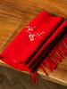 牧衣游100%羊绒围巾保暖红色 黎冬【不支持会员折】 商品缩略图2