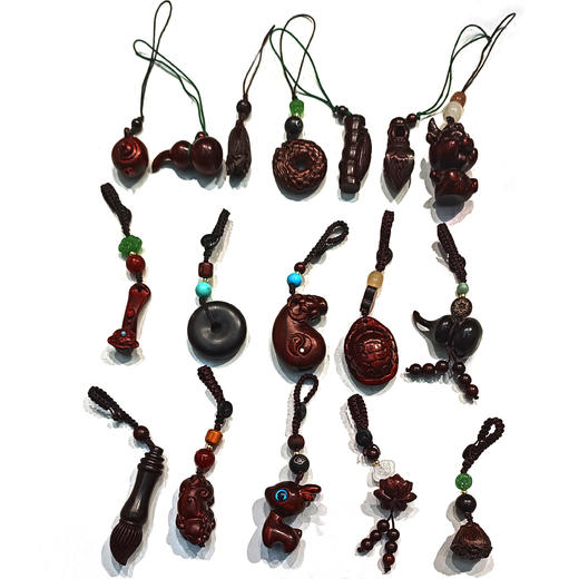 小叶紫檀钥匙扣【小】（款式随机） 商品图0