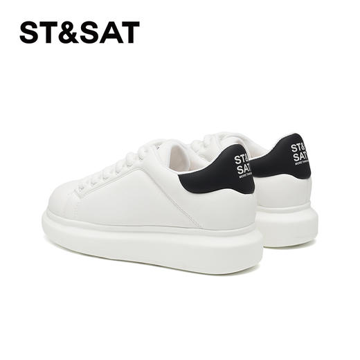 星期六经典百搭休闲小白鞋SSC1112349 商品图6