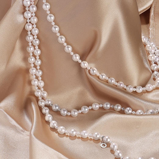 Elizabeth Pearl 伊丽莎白珍珠系列 | 伊丽莎白Akoya海水珍珠长链 商品图4