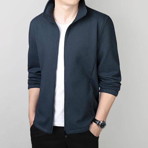 【新款DCS】大依优型大码立领外套夹克加肥加大肥佬休闲上衣男士胖子 商品图1