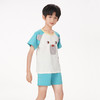 都市丽人眯雅佳生活家居春夏睡衣男女童32支纯棉单面家居服薄款短袖短裤童装棉质套装JH42A7 商品缩略图5