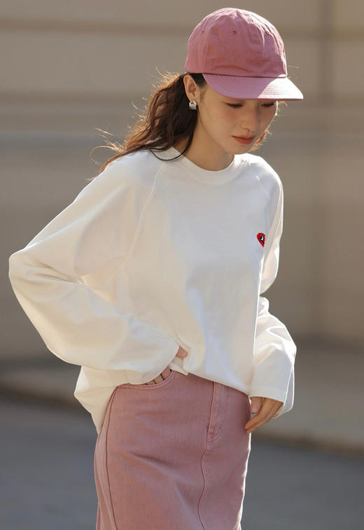 Happy Hea*t独家定制300g 40支高阶双纱面料棉T 商品图2