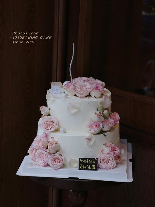 【下架】「折射·小玫瑰」鲜花双层款·100%动物奶油（提前6小时预订） 商品图2