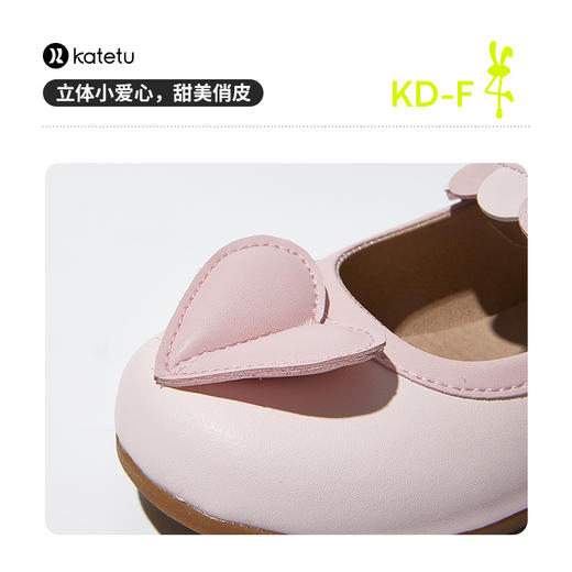 卡特兔女童小皮鞋春秋软底英伦风礼服演出鞋宝宝公主鞋机能鞋 商品图7