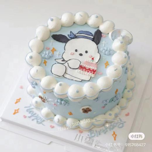 手绘帕恰狗蛋糕 商品图0