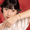 周六福旗舰店和田玉手串女金镶玉黄金白玉玉石金福袋手链送女友礼物 商品缩略图3