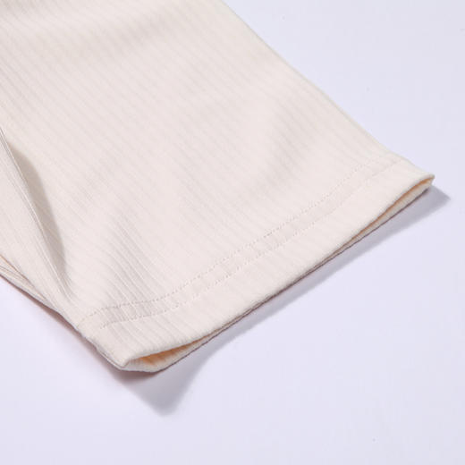 都市丽人眯雅佳好睡好眠春夏睡衣男女童针织人棉坑条家居服薄款中袖长裤童装棉质套装JH42A2 商品图9