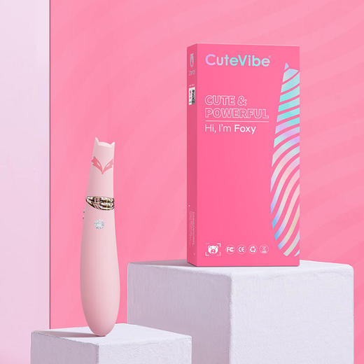 kistoy吻玩 萌潮小狐狸Foxyyun吸震动 商品图5