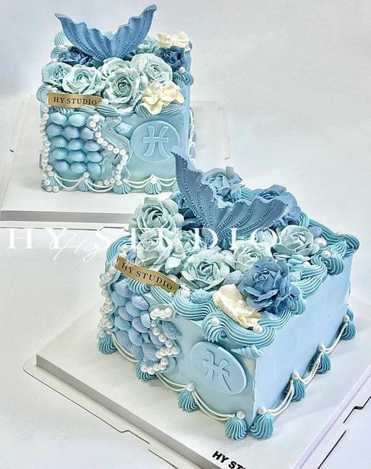 黑巢-双鱼座生日蛋糕 商品图0