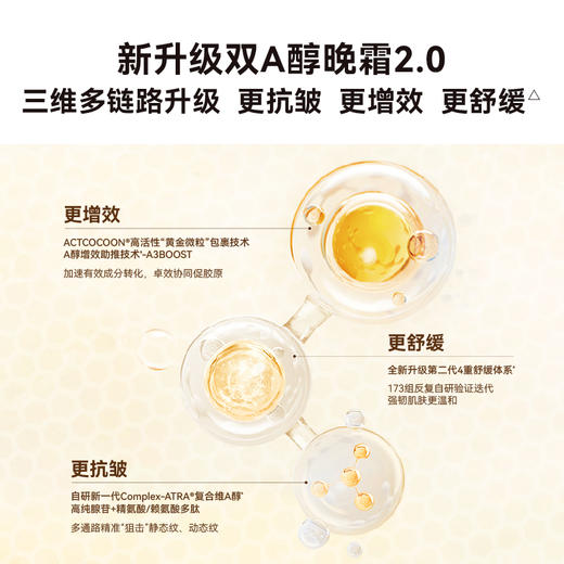 【虎嗅】HBN 全新升级晚霜2.0 视黄醇面霜50g 紧致抗皱 商品图1