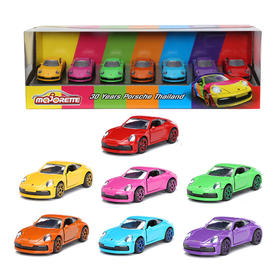 Majorette 美捷轮-保时捷彩虹组 |合金车保时捷车模911Carrera S卡雷拉男生礼物 3岁+