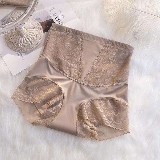 【董璇同款】高腰收腹裤塑形美体裤提臀不卷边蕾丝透气无痕 商品图1