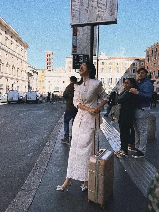 “雪上花开” 提花面料 长款半裙 M L XL 各一（不退不换） 商品图4