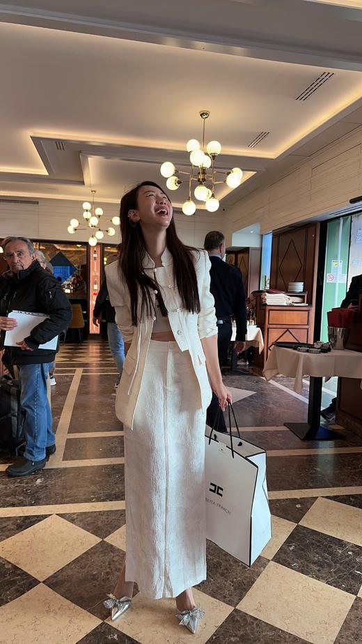 “雪上花开” 提花面料 新中式外套 M11件 L2件 XL5件（不退不换） 商品图9