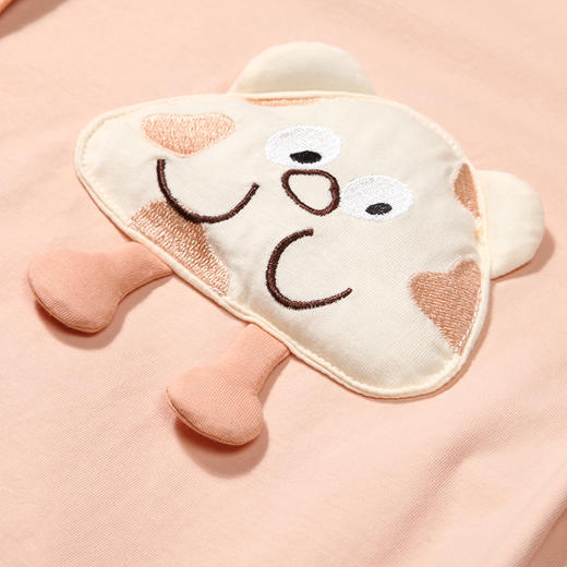 都市丽人生活家居春夏睡衣女32支CVC单面家居服薄款短袖短裤女士套装LH41D2 商品图6