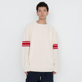 nanamica Midshipman Athletic Sweater 中性风复古运动圆领卫衣