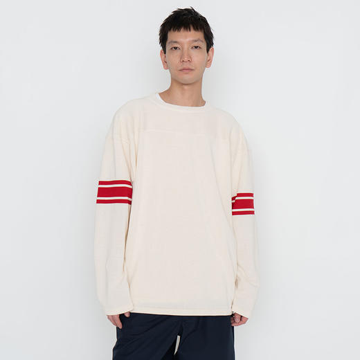 nanamica Midshipman Athletic Sweater 中性风复古运动圆领卫衣 商品图0