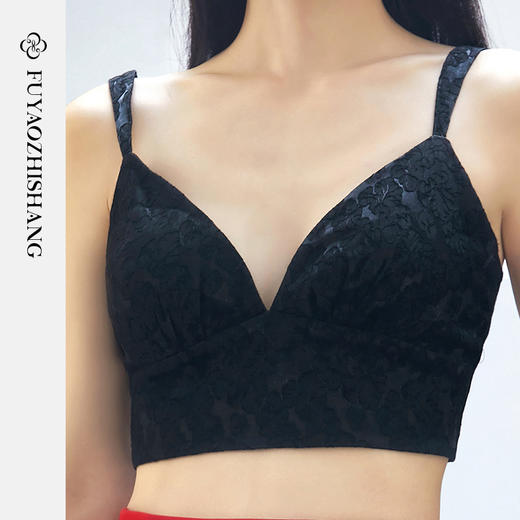 提花背心新国潮中式吊带背心女外穿夏内搭辣妹纯欲风别致性感上衣 商品图1