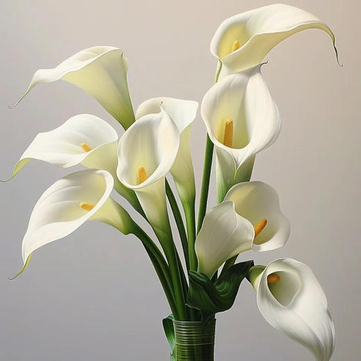 马蹄莲丨白色丨草花【特殊花材需特别养护】｜单拍不发 商品图0