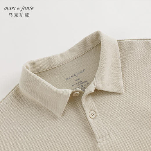 【凉感快干】马克珍妮男童休闲运动短袖polo衫儿童上衣夏装240386 商品图3