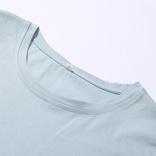 都市丽人都市锋尚生活家居春夏睡衣男32支纯棉单面家居服薄款短袖长裤男士纯棉套装FH42A2 商品图5