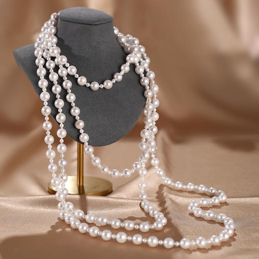 Elizabeth Pearl 伊丽莎白珍珠系列 | 伊丽莎白Akoya海水珍珠长链 商品图3