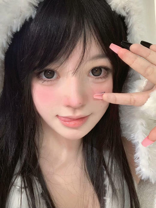 【大直径】PFGIRLCON-黑糖布丁-14.5mm【半年抛 0-800度 含有525/575】着色14.2mm 商品图5