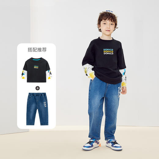 【迪士尼贝贝怡携手福利大放送】男童春季裤子 商品图7